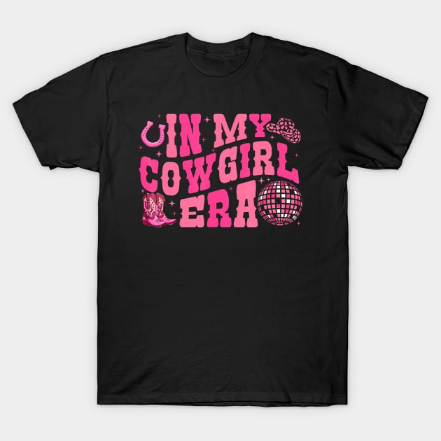 In My Cowgirl Era Groovy Cute Western Rodeo Cowgirls T-Shirt by Stewart Cowboy Prints